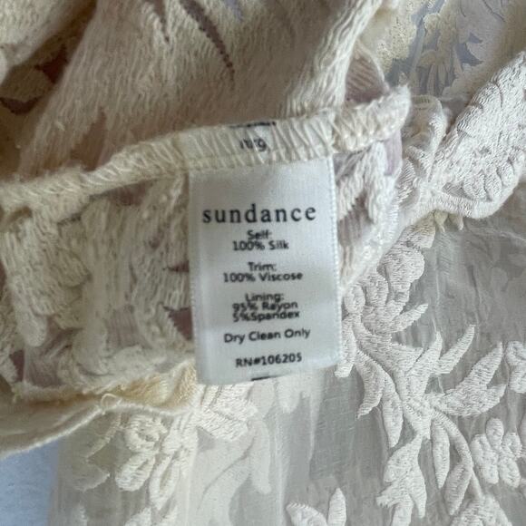 Sundance Silk Odette Lace Top size M cottage core - Picture 8 of 10